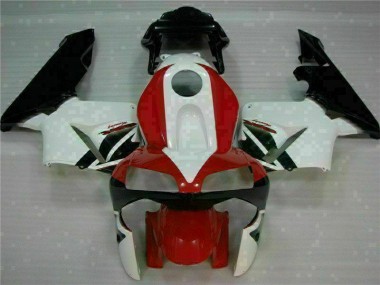 Carénage Moto CBR 600 RR 03-04 - Rouge Blanc