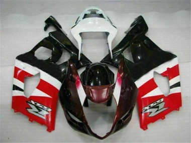 Carénages Moto GSXR 1000 K3 03-04 - Rouge Noir