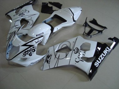 Carénage Moto GSXR 1000 K3 03-04 - Blanc Corona