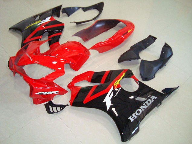 Carénage Moto CBR 600 F4i 04-07 - Rouge Noir Rouge Tail