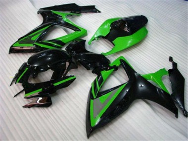 Carénage Moto GSXR 600 / 750 K6 06-07 - Vert Noir