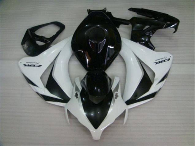 Carénages Moto CBR 1000 RR 08-11 - Noir Blanc