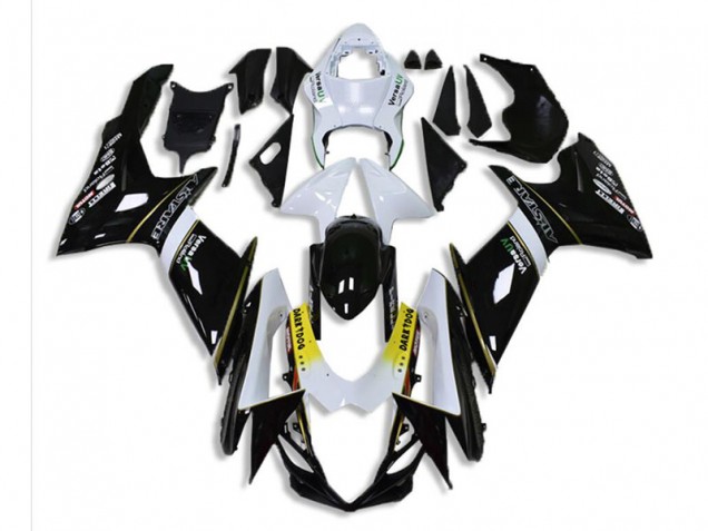 Carénage Moto GSXR 600 / 750 K11 11-24 - Noir Blanc